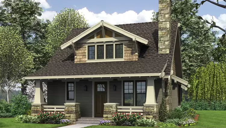 image of bungalow house plan 5188